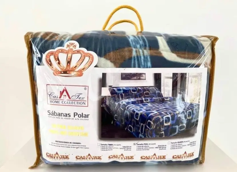 Juego De Sabanas Polar Termica Casatex King Size V/Diseños