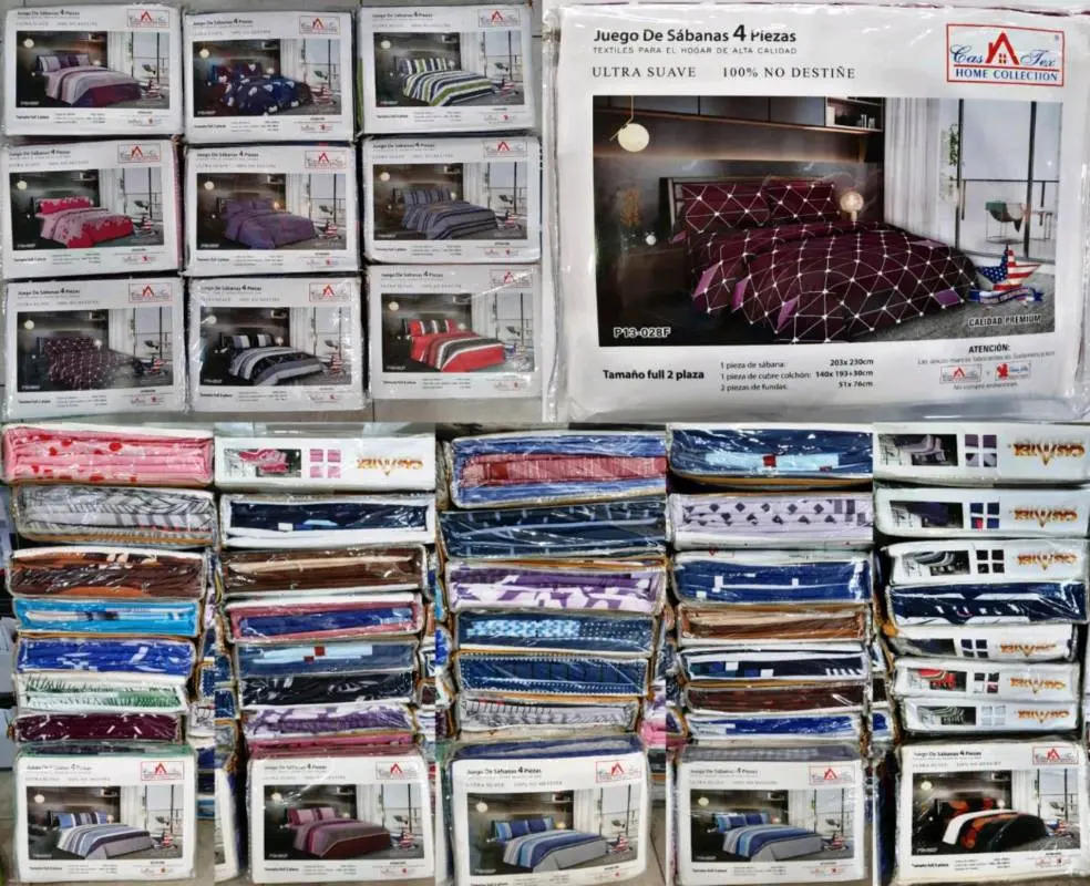 Juego De Sabanas Casatex Full Size Estampadas De 2 Plazas V/Diseños