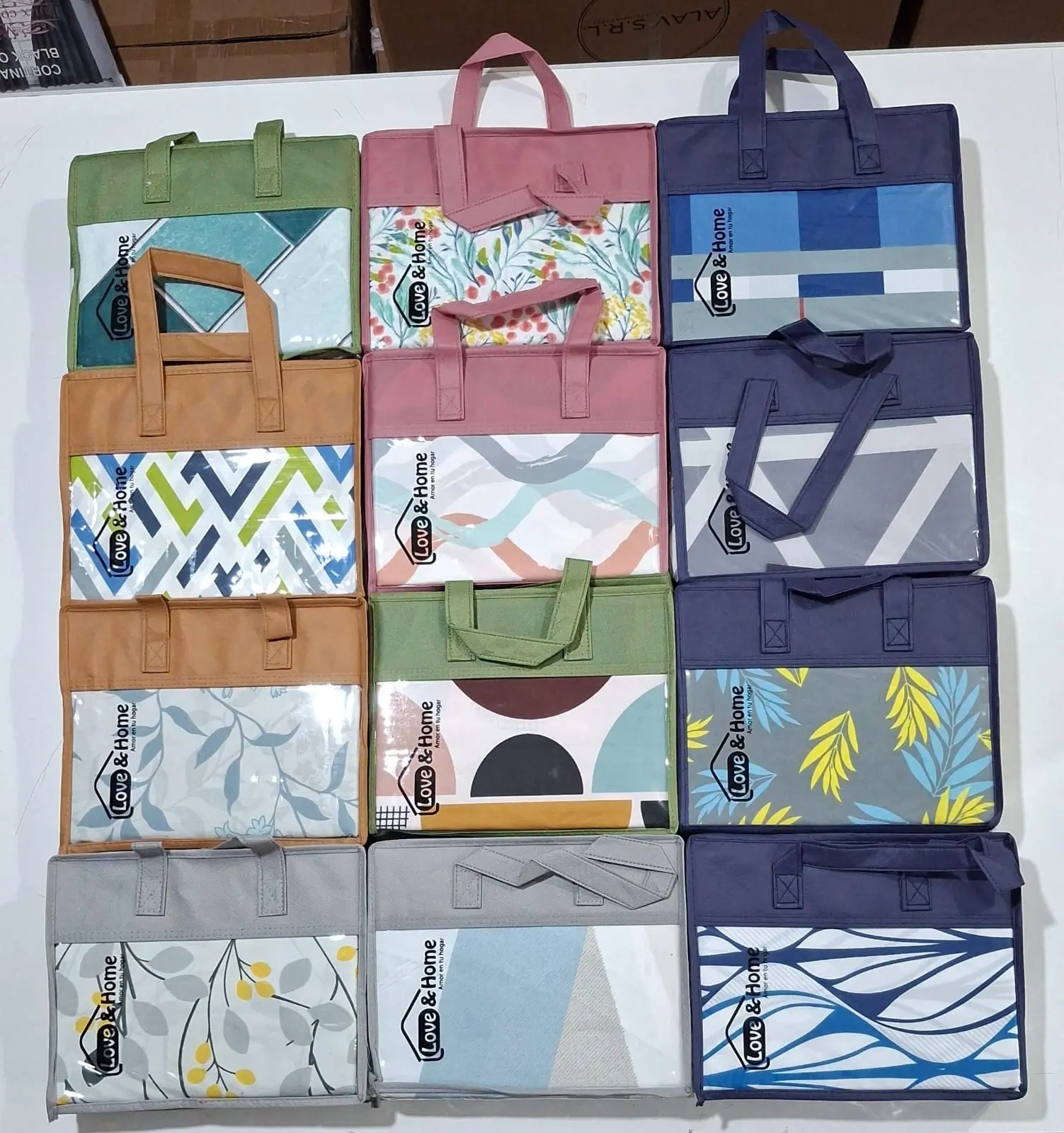 Juego De Sabanas Love & Home Valija 1 1/2 Plazas V/Diseños