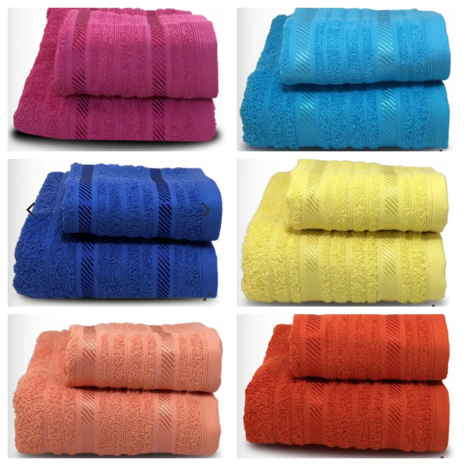 Toallon Solo Santista Prata 100% Algodon 390Gr V/Colores